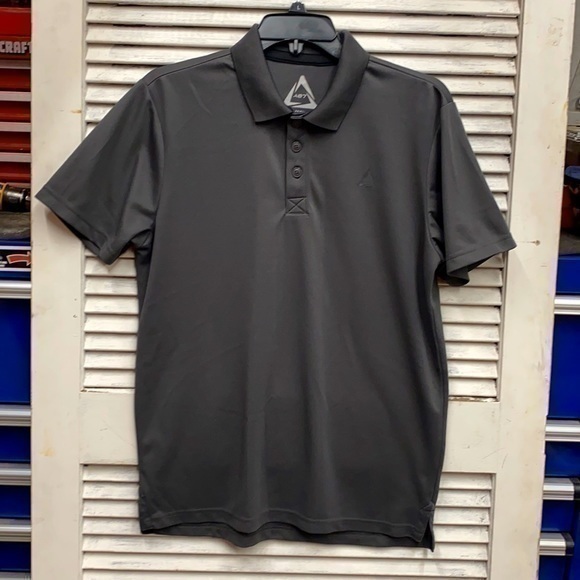 A87 Grey Polo size Medium - Picture 1 of 6
